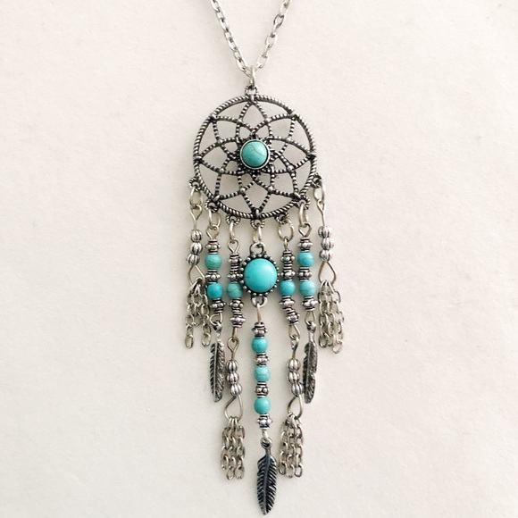 Dream Catcher Necklace - Picture 2 of 3